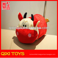 Novelty design high quality red bull tissue box
